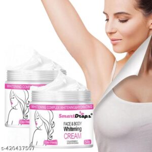 Smardrops Face and Body Whitening Cream 50gm Pack of 2