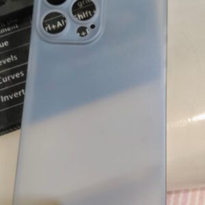 Private Lable Silicon case for iPhone 14 Pro Max blue colour