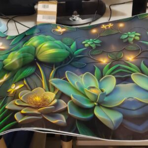 Private Lable Self Adhesive Decal Wallpaper Pack of 2 pcs green colour