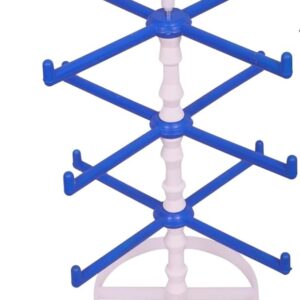 Private Lable Bangle Stand Organizer Premium 3 Tier Plastic Rotating Jewelry Display Rack for Bangles