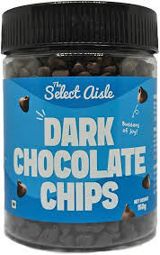 The Select Aisle Dark Chocolate Chips 150 g Pack of 24