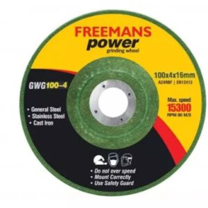 Freemans Power 4 inch Green Double Net Cut Off Wheel CG105 Pack of 100