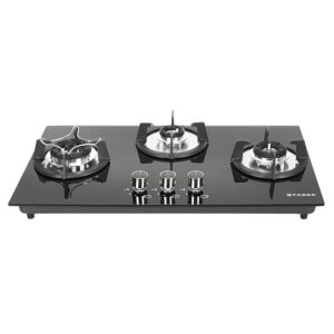 Faber Hob 3 Burner Auto Ignition Spillage Proof Hub Superia Ht763 Br Ai N