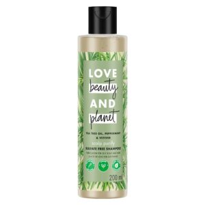 Love Beauty And Planet Tea Tree Peppermint Vetiver Sulfate Free Purifying Shampoo 200Ml