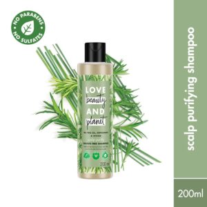Love Beauty And Planet Tea Tree Peppermint Vetiver Sulfate Free Purifying Shampoo 200Ml