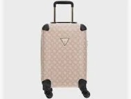 Guess Guess Women Printed Hard Sided Small Trolley Suitcase Size 18 Colour Pink Ean No 90231766582