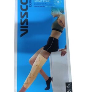 Vissco Core Long Type Knee Brace brown colour size M