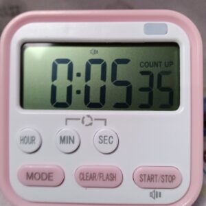 Private Lable Digital Kitchen Timer Stopwatch pink colour