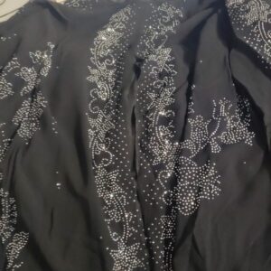 Private Lable Burkha for women black colour size 3XL