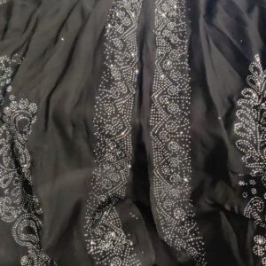 Private Lable women Burkha black colour size XXXL