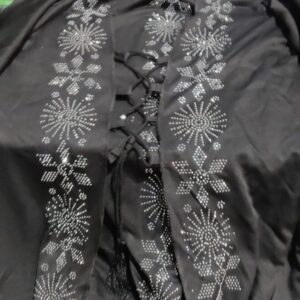 Private Lable women Burqa black colour size XXL