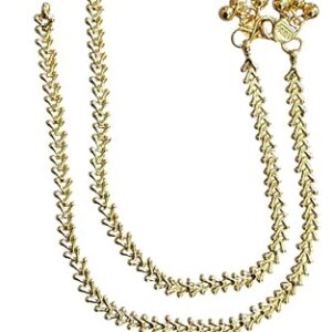 Private Lable gold plated Beautiful Brass Women s Anklets