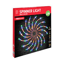 Private Lable LED Spinner Wheel Various Speeds and Steady Controller 50cm 1pc Box