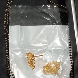 Private Lable Elegant Double Layered Black Bead Gold Plated Mangalsutra for Women