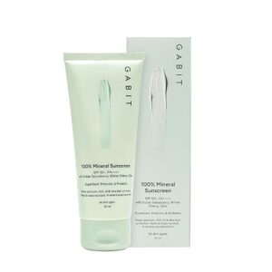 Gabit 100 Mineral Sunscreen 50ml for men