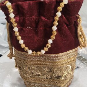 Private Lable Embellished Potli bag