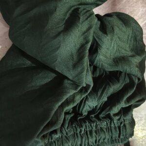 Private Label Women Regular fit casual Full pant Size 32 dark green Colour