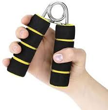 Private Label Foam Wrist Muscle Develope Finger Exercise Hand Grip Hand Grip Black Colour