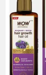 Wow Rosemary Biotin Hair Growth Hair Oil 200 ml
