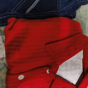 Private Label Red Colour Top And Psant Set Size 26