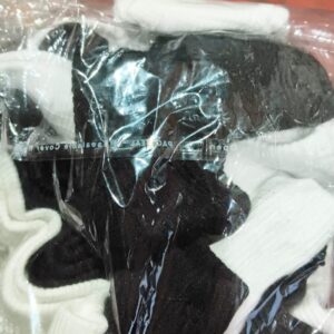 Private Label Pack of 2 White Black Colour Womens Crop Top Size L