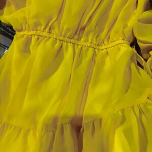 Private Label Yellow Colour Size S Womens Top