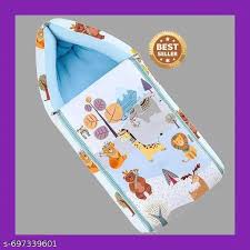 Private Label 3 in 1 Baby Bed Sleeping Bag And Carry Nest Cotton Baby Bedding