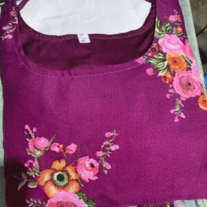 Private Label Purple Colpour Kurtti And Dupata Set Size Xl