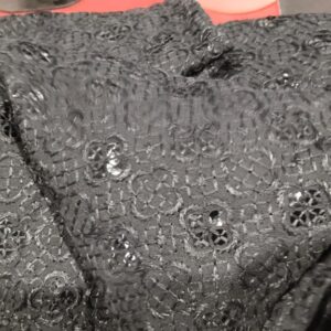 Private Label Black Colour Womens Dupatta