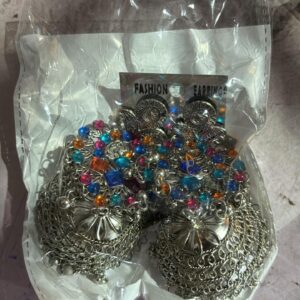 Private Label Korean Fresh Flower Silver Stud Earrings for Womens