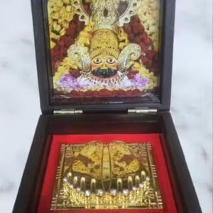 Privet Lable Bhagwan Shree Khatu Shyam Ji Charan Paduka Devotional Prayer Box