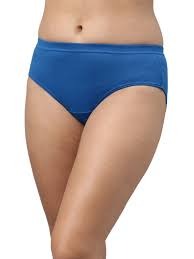 Private Label Women Inner Wear Under Panty Colour Blue Size 95