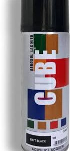 EAZ Matt Black Spray Paint High Gloss Finish Fast Drying Multi Surface Use Black Spray Paint 400 ml