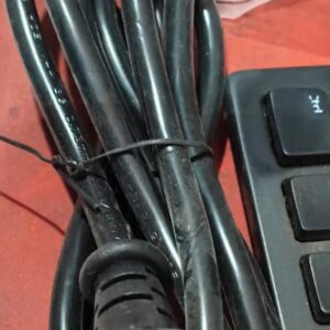 Private Label 3 Pin Indian Power Cord Black For Monitor Computer