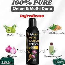 Helloglam Methi Onion Hair Oil For All Hair Problem 100ml