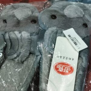 Private Label 40 To 41 Size Grey Colour Womens Winter Slippers