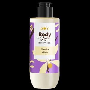 Plum Body Lovin Vanilla Vibes Body Oil Non Greasy Formula Vegan Cruelty Free 200 ml