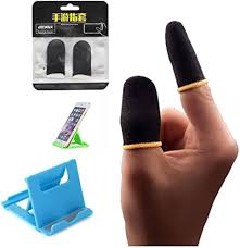 Private Label Gameing Finger Gloves Black Colour