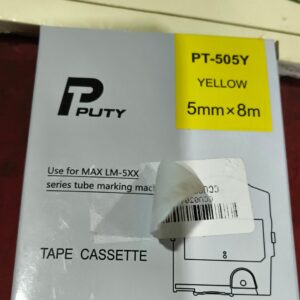 Puty Pt 505 Y Yellow Label Tape Cassette