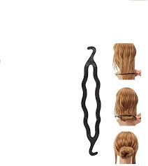 Private Label French Braiding Tool Hair Easily Hair Twist Bun Maker Colour Black 1 Pcs