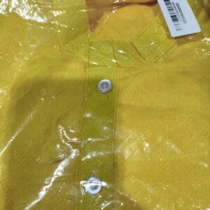 Private Label Size 36 Chikankari Yellow Colour Kurta With White Colour Pajama Set