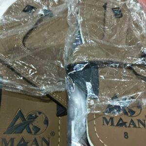 Maan Brown Colour Mens Slippers Flip Flops Size 8