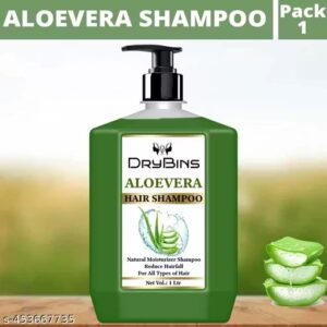 DRYBINS Aloevera Hair Shampoo Anti Dandruff Hair Shampoo 1Ltr