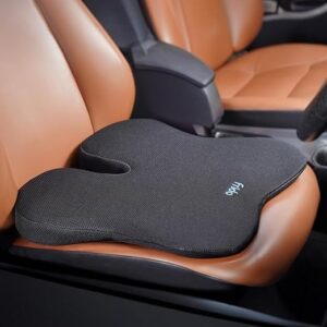 Frido Ultimate Car Wedge Seat Cushion Colour Black