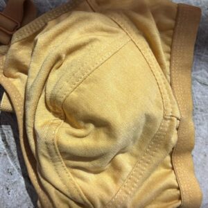 Private Label Women regular Fit Casual Pure Cotton Bra Olive Size 34