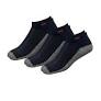 Power Socks Pack of 2 Gray And Blue Colour