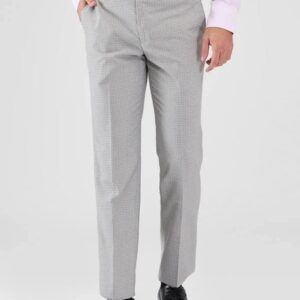 Private Label Men regular fit casual Ful pant Grey Size M