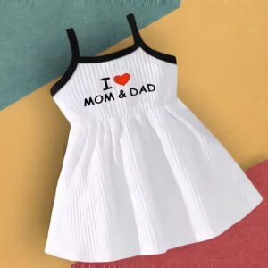 Private Label Kid Girls Frock Colour White Size 22