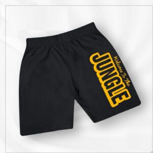 Private Label Kids Boys shorts With Summer Colour Black Size 9 To 10 Years