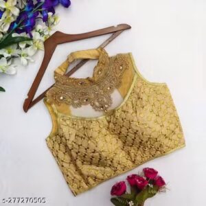 Private Label Women Stone Workig Colour Golden Size 36